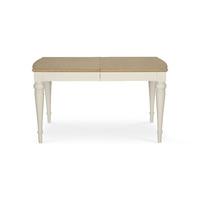 Tuscany Pale Oak & Antique White 4-6 Extension Table