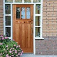 Tuscany Hardwood Door with Tulip style Tri Glazing