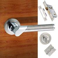 tunis mediterranean bathroom lever on rose satin nickel polished chrom ...