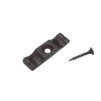 Turn Button Granny Catch Shed Latch 50MM Steel Black + Screws ( pack 100 )