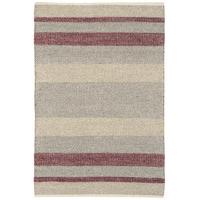 tuzla red wool cotton viscose modern rug