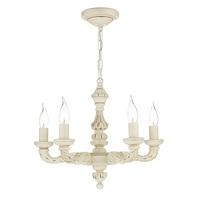 tud0533 tudor 5 light dual mount ivory pendant ceiling light