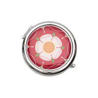 tudor rose compact mirror