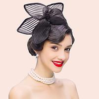 tulle headpiece wedding special occasion casual office career hats 1 p ...