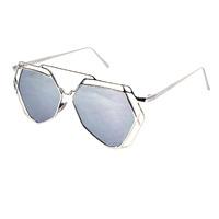 TUNNEL VISION SILVER SUNGLASSES