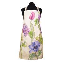 tulip anemone floral apron