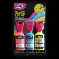 tulip 3d blacklight fabric paint 3 pack