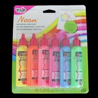 Tulip Neon Fabric Paint Set (6 Pack)
