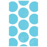 Turquoise Polka Party Treat Bags