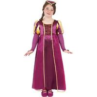 Tudor Girls Fancy Dress Costume