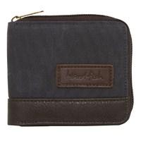 Tuff Wax Canvas Branded Wallet Ebony