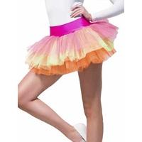 tutu underskirt multi neon