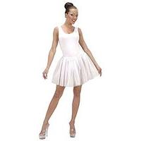 Tutu Size - White Accessory For 80s Fancy Dress