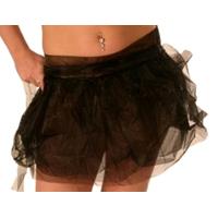 Tutu Net Wrap Round Black