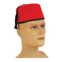 Turkish Moroccan Fez Felt Hat