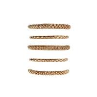 tube chain bracelet set