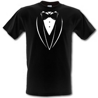 Tuxedo male t-shirt.