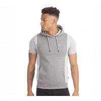 turreto sleeveless hooded top