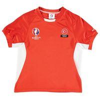 Turkey UEFA Euro 2016 Poly Training Tee (Red) - Kids