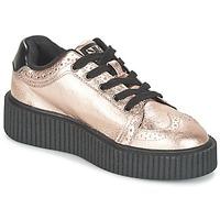 tuk casbah creepers womens shoes trainers in pink