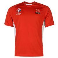 turkey uefa euro 2016 poly training tee red