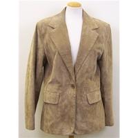 TU size 14 tan suede jacket