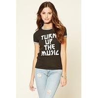 Turn Up The Music Graphic Tee