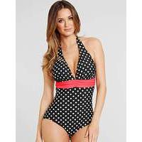 Tuscany Spot Swimsuit - Longer Length