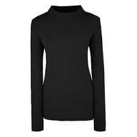 Turtle Neck Jersey Top