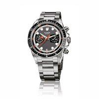 Tudor Gents Heritage Chrono Grey, Black and Steel Bracelet