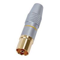 tv aerial plug tv coax plug aluminium