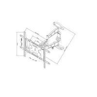 tv wall mount 81 3 cm 32 152 4 cm 60 swivellingtiltable swivelling new ...