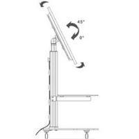 tv trolley 81 3 cm 32 139 7 cm 55 tiltable speaka professional sp tvrw ...