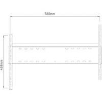 tv wall mount 81 3 cm 32 165 1 cm 65 tiltable mount massive mfl 100