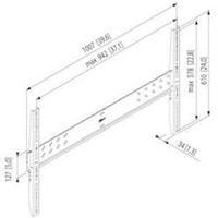 tv wall mount 127 0 cm 50 177 8 cm 70 rigid vogels fw 5500 super flat