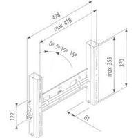 tv wall mount 58 4 cm 23 81 3 cm 32 tiltable vogels pfw 5210