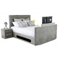 TV Bed Limited Zinc 5FT Kingsize TV Bed