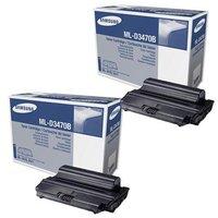 twinpack samsung ml d3470b black original high capacity laser toner ca ...