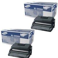 TWINPACK: Samsung ML-D4550A Black Original Standard Capacity Laser Toner Cartridge