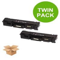 twin pack xerox 106r02777 original black high capacity toner cartridge