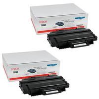 TWIN PACK : Xerox 106R01374 Original High Capacity Black Toner Cartridge
