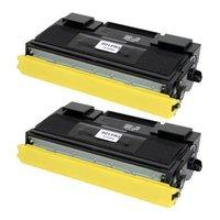 TWINPACK: Brother TN4100 Black Remanufactured Laser Toner