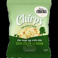 Two Chicks Chirps Sour Cream and Onion 28g