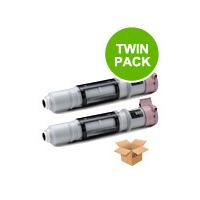 twinpack brother tn300 remanufactured black laser toner