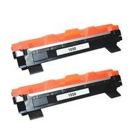 TWIN PACK: Brother TN1050 Black Remanufactured Toner Cartridge