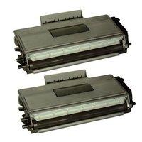 TWIN PACK: Brother TN3280 Remanufactured High Capacity Black Toner Cartridge