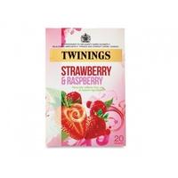 Twinings Raspberry & Strawberry (20 Bags x 4)