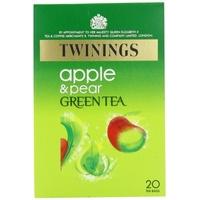 twinings green tea with apple pear 20 bags x 4