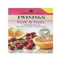 twinings cranberry blood orange 20bag 1 x 20bag