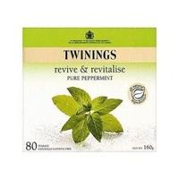 Twinings Pure Peppermint Tea 80bag (1 x 80bag)